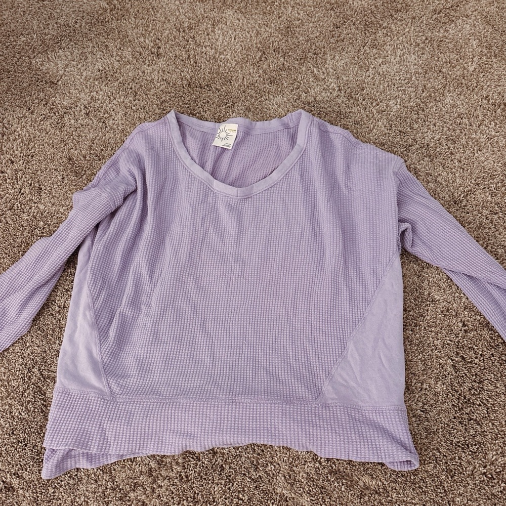 Lavender Long Sleeve Top